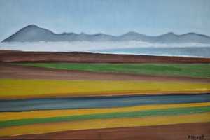 Paysage de brume en Limagne