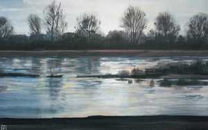 Paysage de bord de Loire